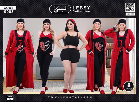 Pajama 8 pieces code 9003 from Lebsy