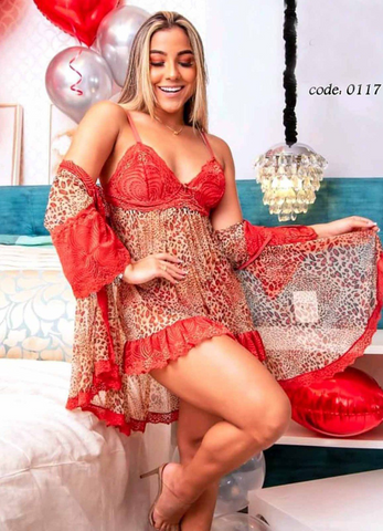 Soft evening lingerie with soft materials form lebsy free size 0117 - lebsyae