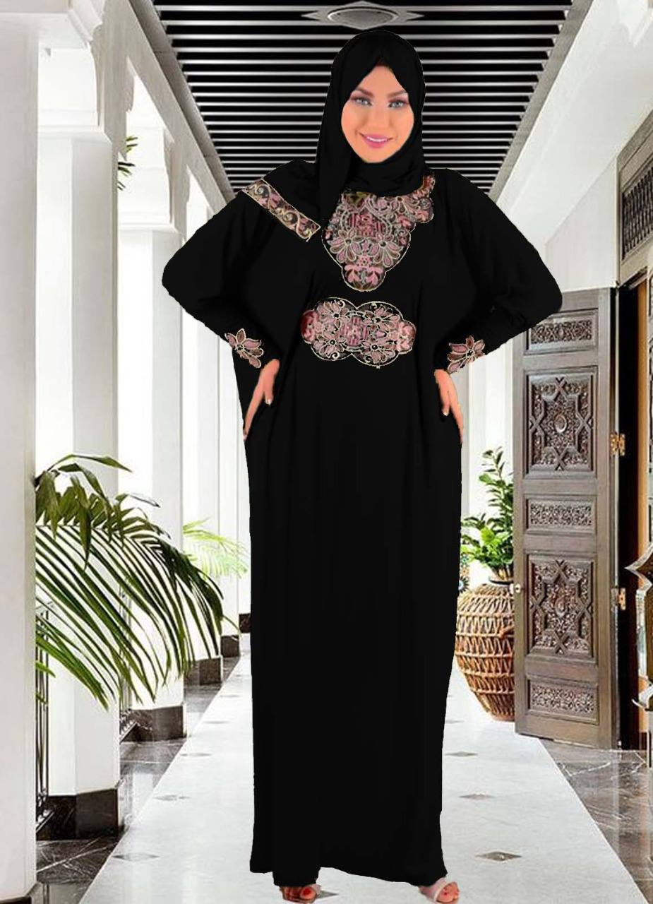 long dress black color from lebsy free size code 460