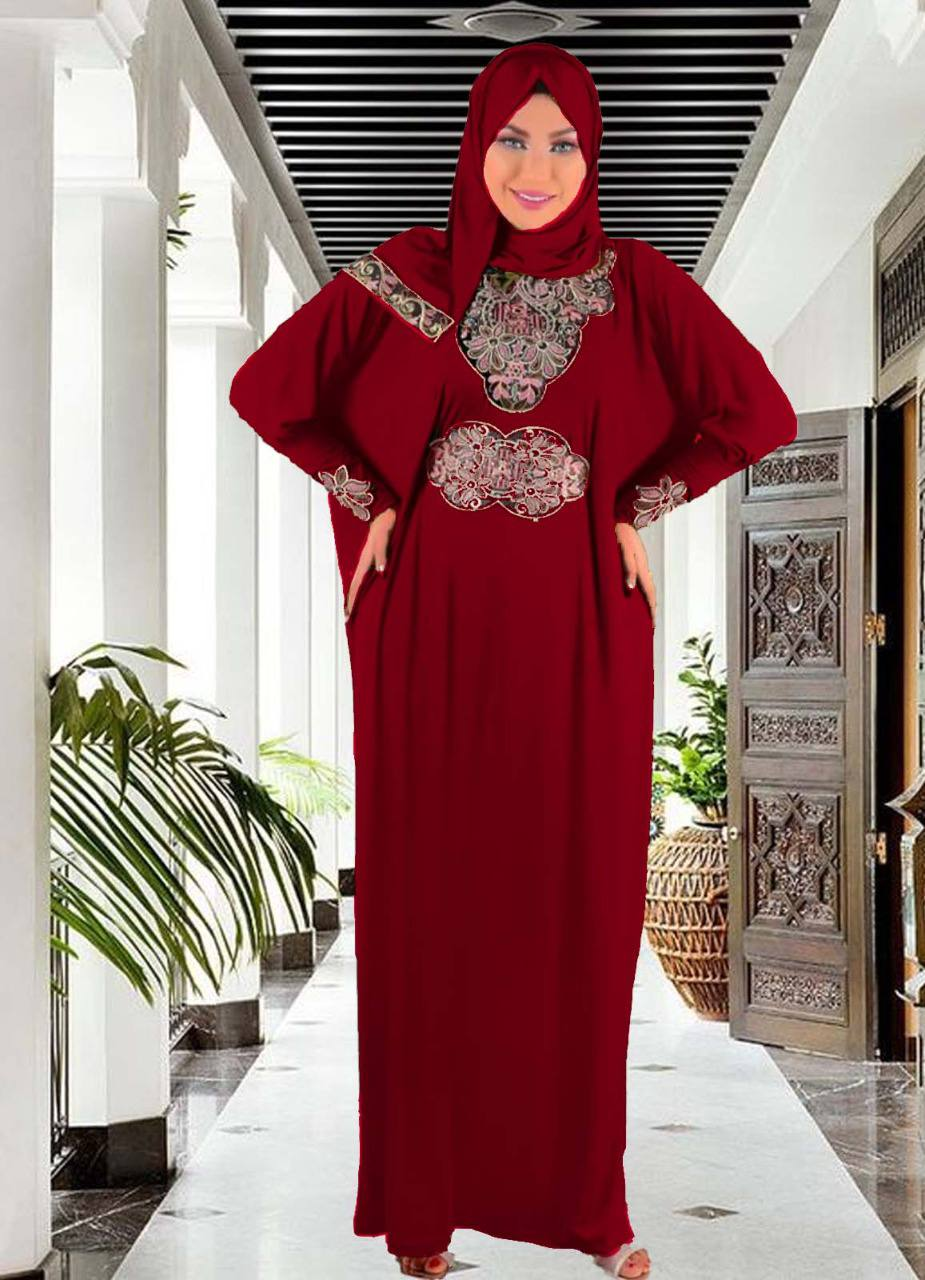 long dress red color from lebsy free size code 460