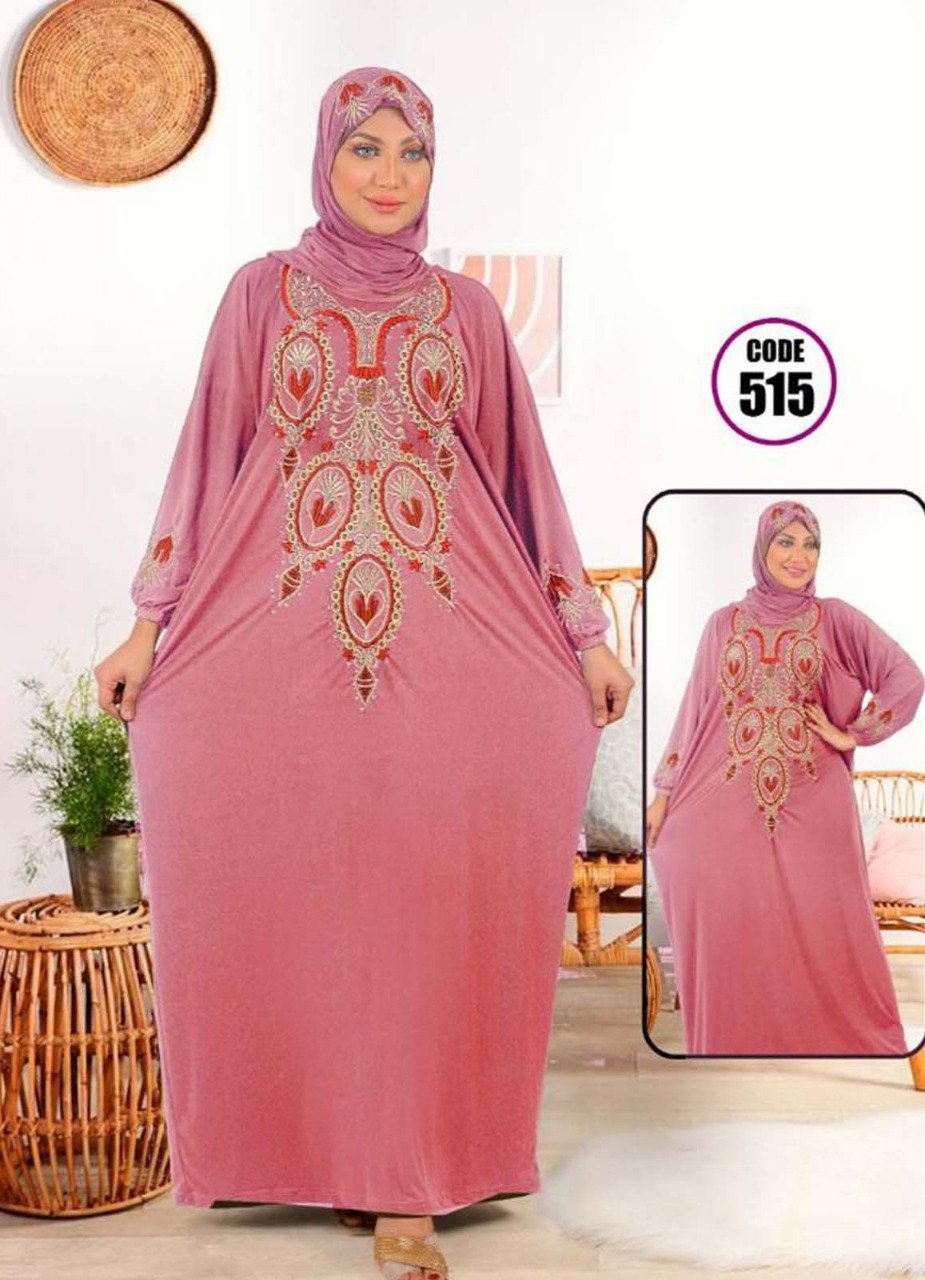 prayer dress pink color from lebsy free size code 515